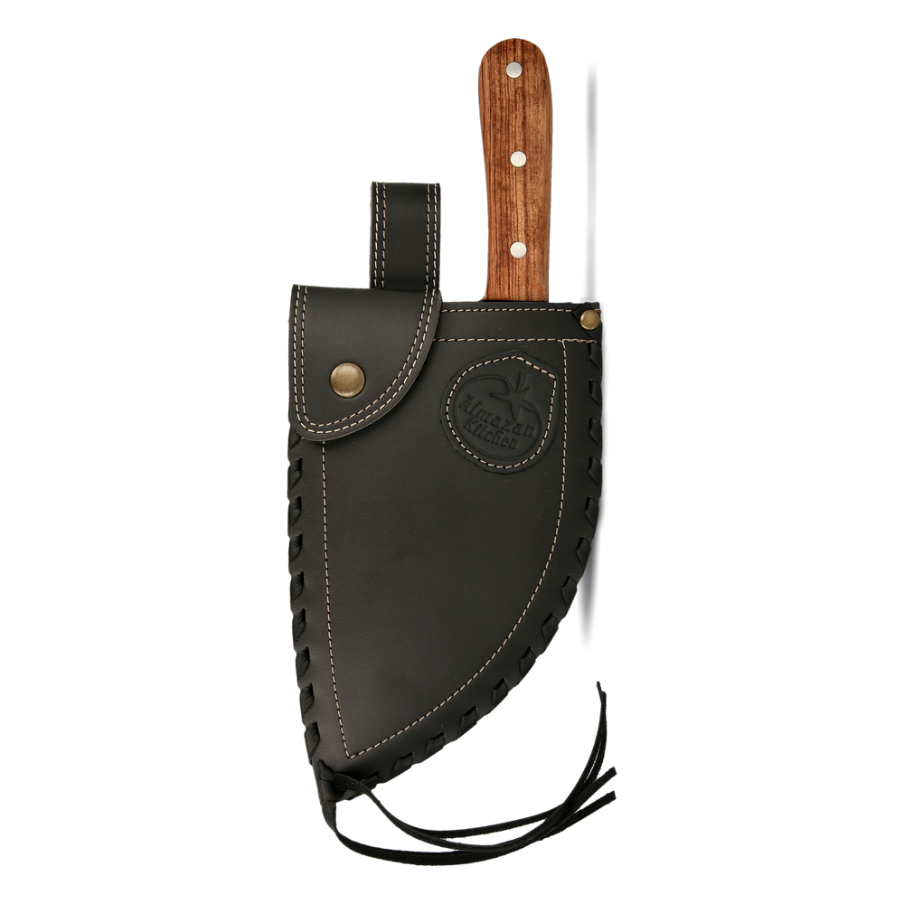 crnaa kožna futrola ručne izrade za almazan nož